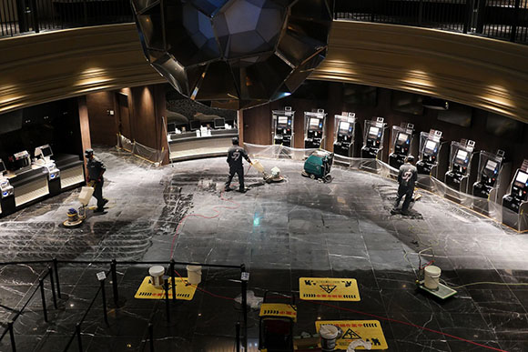 作業中5Fより撮影